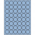 1.25" x 1.25"  Sheet Label