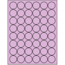 1.25" x 1.25"  Sheet Label