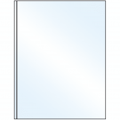 8.375" x 11"  Sheet Label