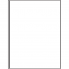 8.375" x 11"  Sheet Label