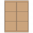 4" x 3.33"  Sheet Label