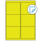 4" x 3.33"  Sheet Label