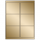 4" x 3.33"  Sheet Label