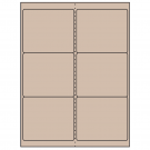 4" x 3.33"  Sheet Label