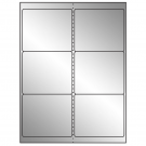 4" x 3.33"  Sheet Label