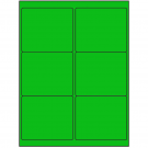 4" x 3.33"  Sheet Label