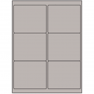 4" x 3.33"  Sheet Label