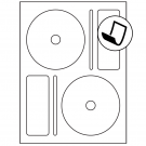 4.656" x 4.656"  Sheet Label
