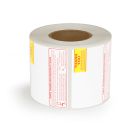 2.625" x 2.375" Mettler Toledo Scale Label