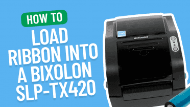 How to Load a Ribbon into a Bixolon SLP-TX420
