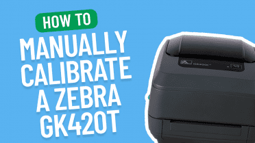 How to manually calibrate a Zebra GK420T