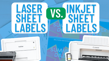 Laser Sheet Labels vs. Inkjet Sheet Labels