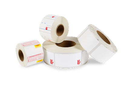 a pile of scale labels