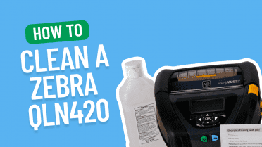 How to clean your Zebra QLN420