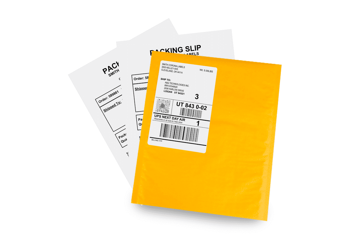 thumbnail image 2 of S14 Integrated Label Paper – A4 Sheets, 1 Label Per Sheet, 1000 Forms 2 of 5