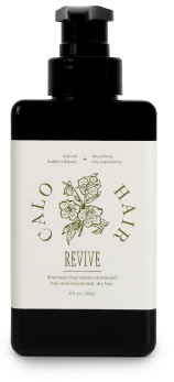 a bottle of hair repair shamoo