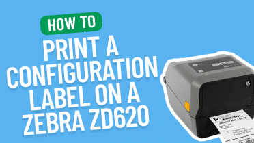 How to print a configuration label on a Zebra ZD620