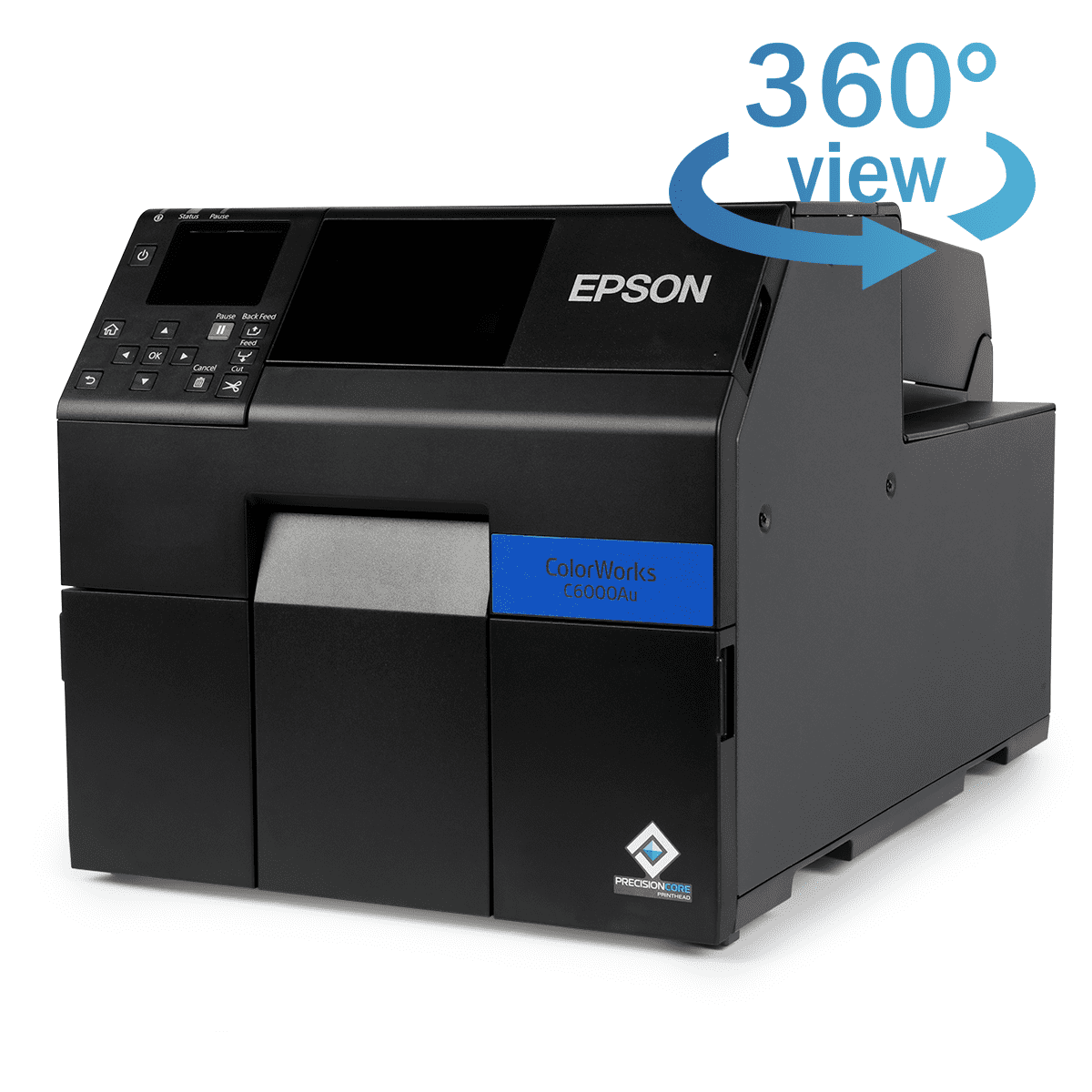 Epson ColorWorks&reg; CW-C6000A Color Inkjet Label Printer with Auto Cutter (Matte)