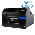 Epson ColorWorks&reg; CW-C6500P Color Inkjet Label Printer with Peel-and-Present (Matte)