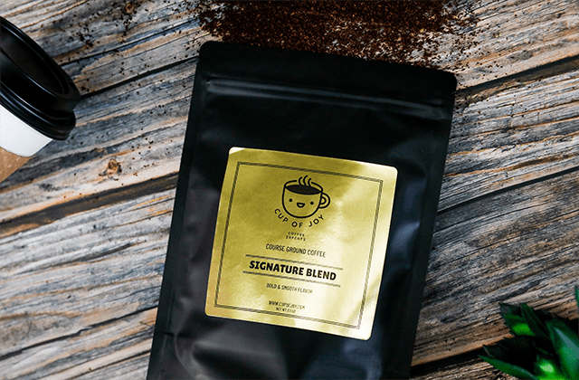 Gold Foil Sheet Labels