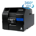 Epson ColorWorks&reg; CW-C6000P Color Inkjet Label Printer with Peel-and-Present (Gloss)