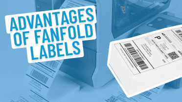 Advantages of fanfold labels