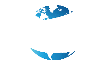 Animation of planet Earth wrapped in a barcode