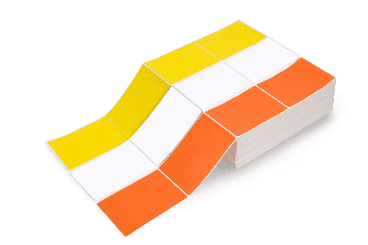 Fanfold Labels