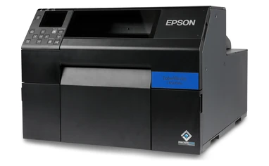 Epson C31CH77A9991 ColorWorks CW-C6500A 8" Color Inkjet Label Printer - Auto Cutter, Gloss Ink