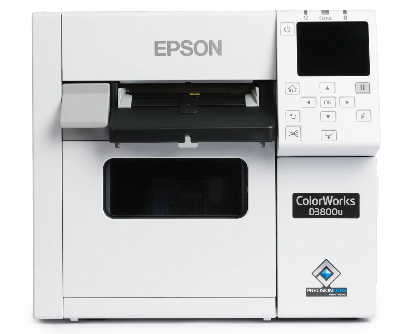Front view of the Epson ColorWorks D3800