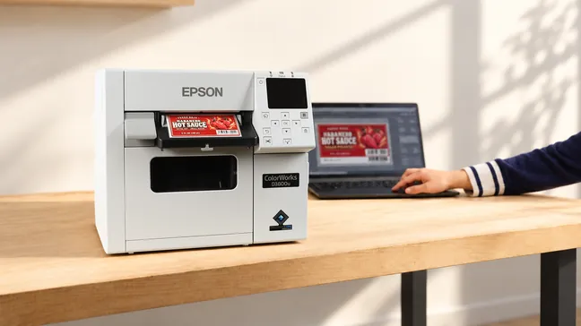 Epson ColorWorks® CW-D3800 Color Inkjet Label Printer