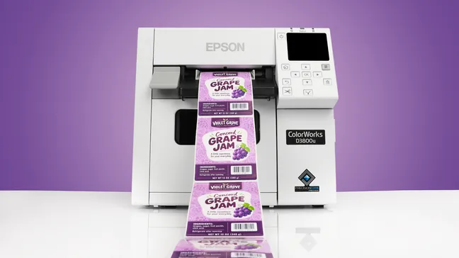 Epson ColorWorks® CW-D3800 Color Inkjet Label Printer