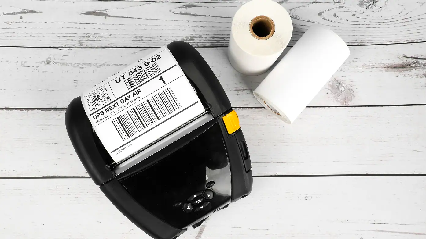 4" x 3" Direct Thermal Label overview