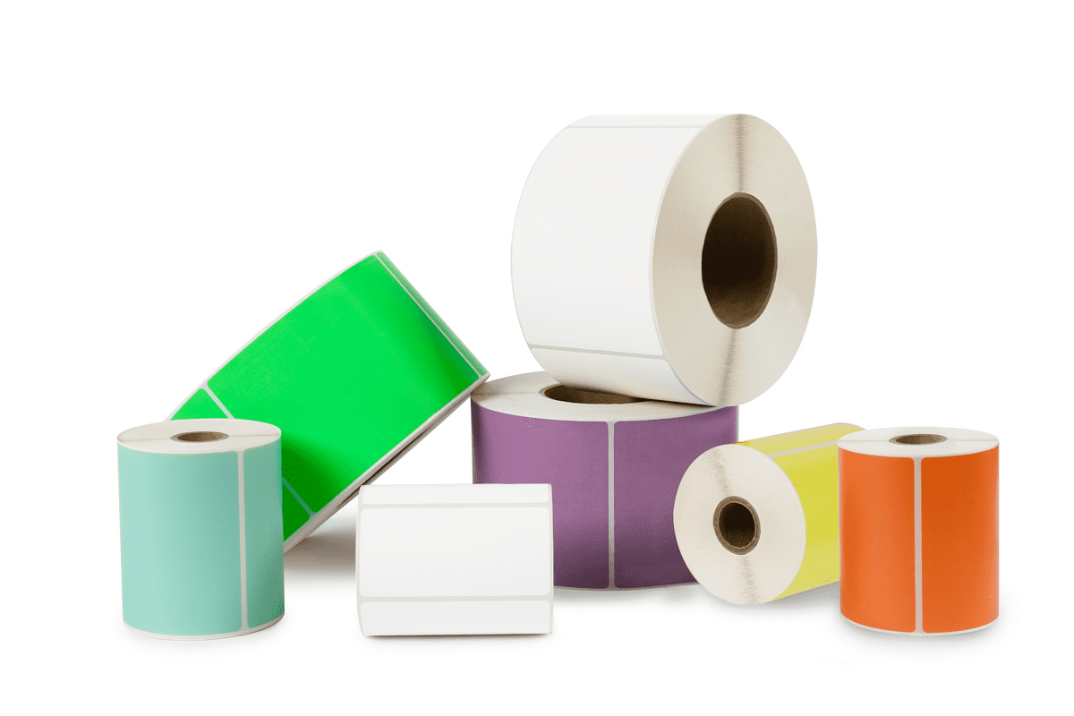 Blank Roll Labels