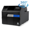 Epson C31CH76A9991 ColorWorks CW-C6000A 4" Color Inkjet Label Printer - Auto Cutter, Gloss Ink 360-degree view