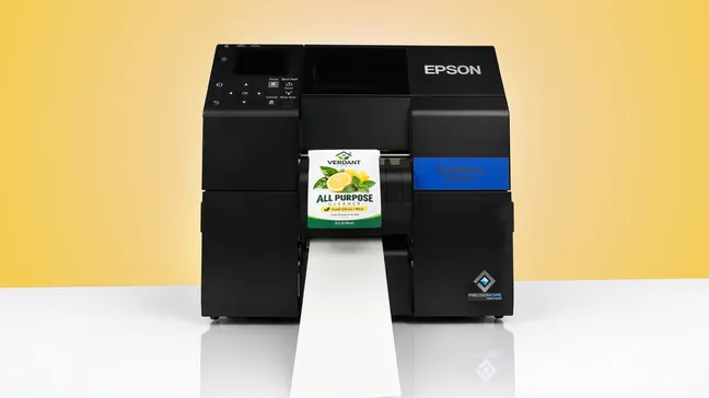 Epson C31CH76A9961 ColorWorks CW-C6000P 4" Color Inkjet Label Printer - With Peeler, Matte Ink